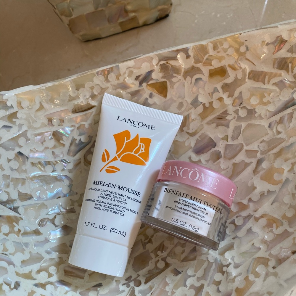 Lancôme miel-en-mousse And bienfait multi-vital